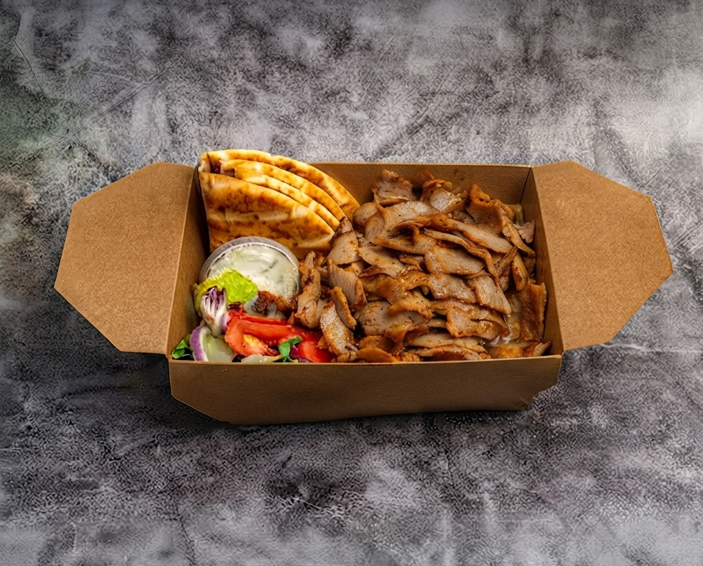 Pork Gyro Portion Box 