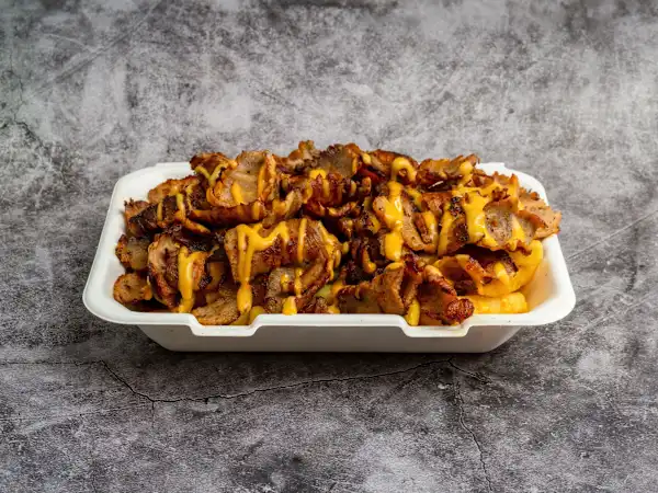 Chicken Gyro Loaded Fries 