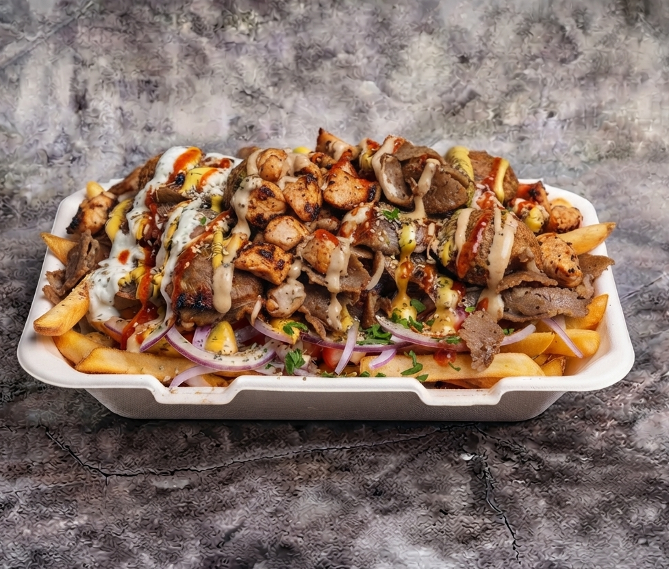 Mixed Gyro Loaded Fries 
