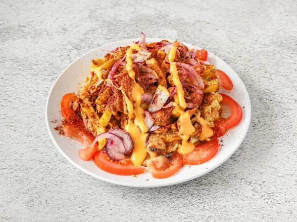 Pork Gyro Garlic Pita 