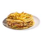 Shish Kebab Skepasti Stuffed With Cream Cheese 